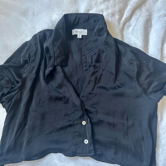 Forever 21 Other - Black Lounge Crop Top